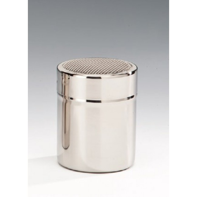 04-2032-C ÇELİK PUDRA ŞEKERİ SERPİCİ / TELLİ Ø 7 X H: 9 CM