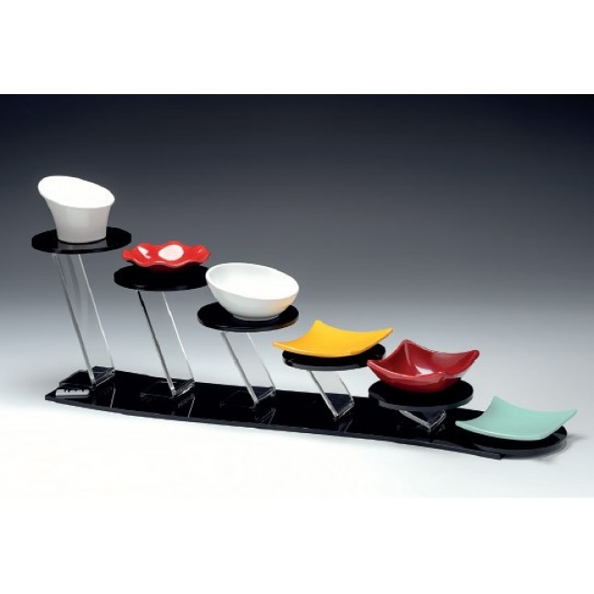 ZCP 686 6LI MİNİMEL AKRİLİK TEŞHİR STANDI 56 X 12 X H:16,5 CM