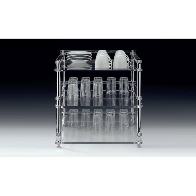 ZCP 673 AKRİLİK BARDAK STANDI 44 X 49 X H:51 CM