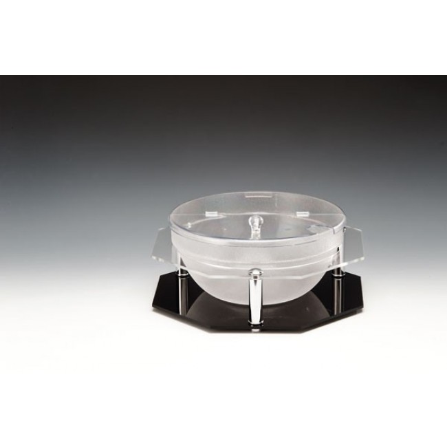 ZCP 249 POLYCARBONAT KASELİ TEŞHİR STANDI / 29 CM 35 X H: 9 CM