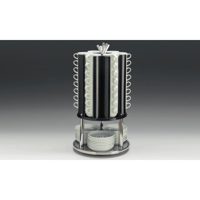 ZCP 757 METAL ALTLI - DÖNER, TABAK, FİNCAN, KAŞIK STANDI Ø 30 X H: 55 CM
