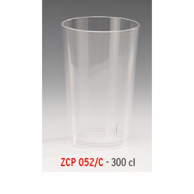ZCP 052-C POLCARBONAT ŞEFFAF BARDAK 300 CL