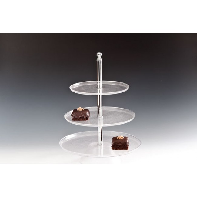 ZCB 02/P (1) POLYCARBONAT TEŞHİR STANDI Ø 25, 30, 35 X H: 50 CM