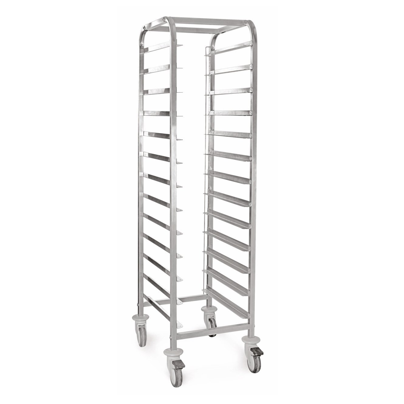 Tepsi Taşıma Arabası - Tekli - 9 Adet GN 1/1 Tepsi Uyumlu