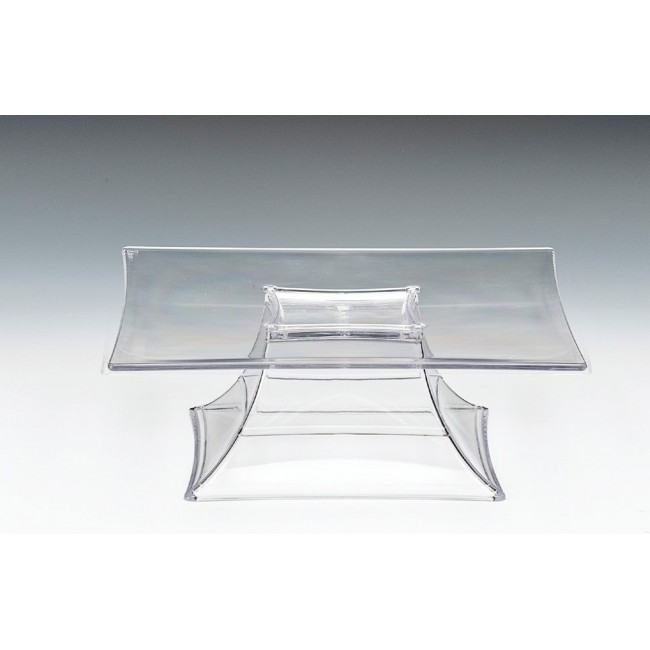 ZCP 628 – 1 POLYCARBONAT TEŞHİR STANDI 30 X 30 H: 10,5 CM