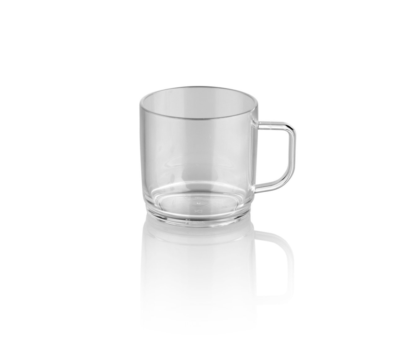 Kırılmaz Çay Kahve Kupası - Şeffaf 250 ml