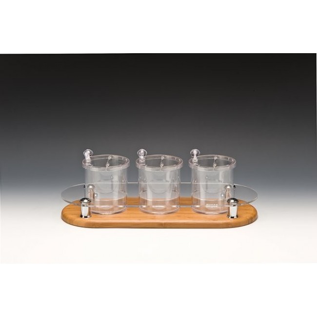 ZCP 576 POLYCARBONAT SOSLUK REÇELLİK,BAHARATLIK STANDI/0,75 LİTRE 48X19XH:17 CM