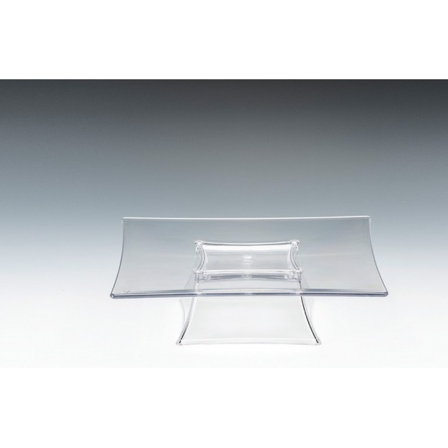 ZCP 627 – 1 POLYCARBONAT TEŞHİR STANDI 25 X 25 CM H: 7 CM