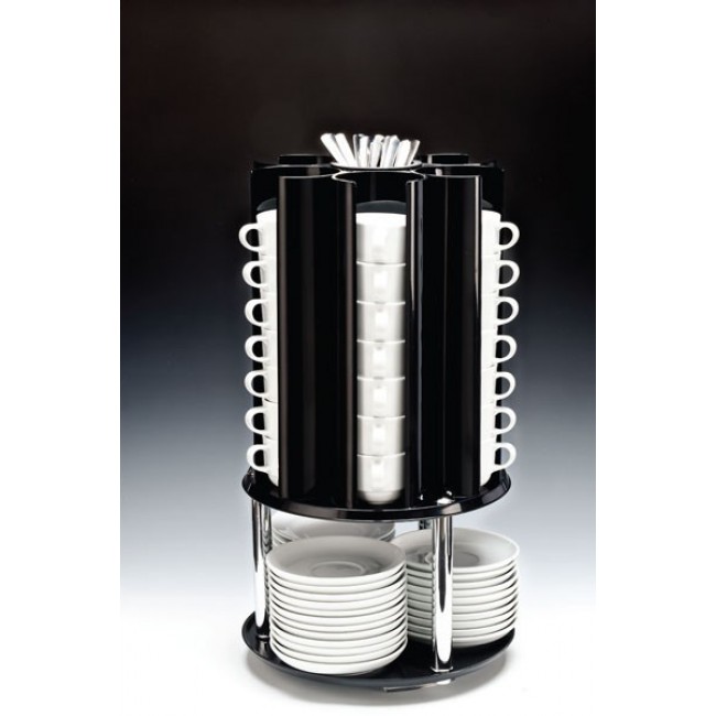 ZCP 362 ABS DÖNER FİNCAN, TABAK, KAŞIK STANDI Ø 30 X H: 55 CM