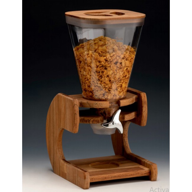 ZCP 782 AHŞAP STANDLI CORNFLEKS ALETİ 25 X 30 X H: 48 CM, HACİM: 5,5 LT