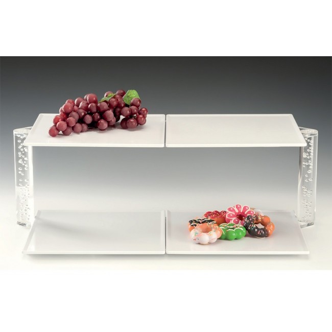 ZCP 737 MELAMİN TEPSİLİ TEŞHİR STANDI 67 X 40 X H: 22 CM