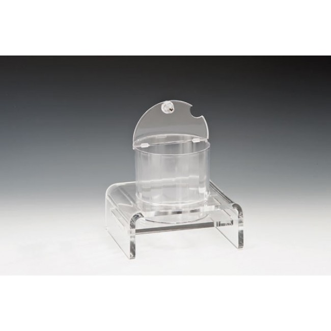 ZCP 202 POLYCARBONAT SOSLUK REÇELLİK STANDI / 1.5 LİTRE 19,5 X 21 X H: 19 CM