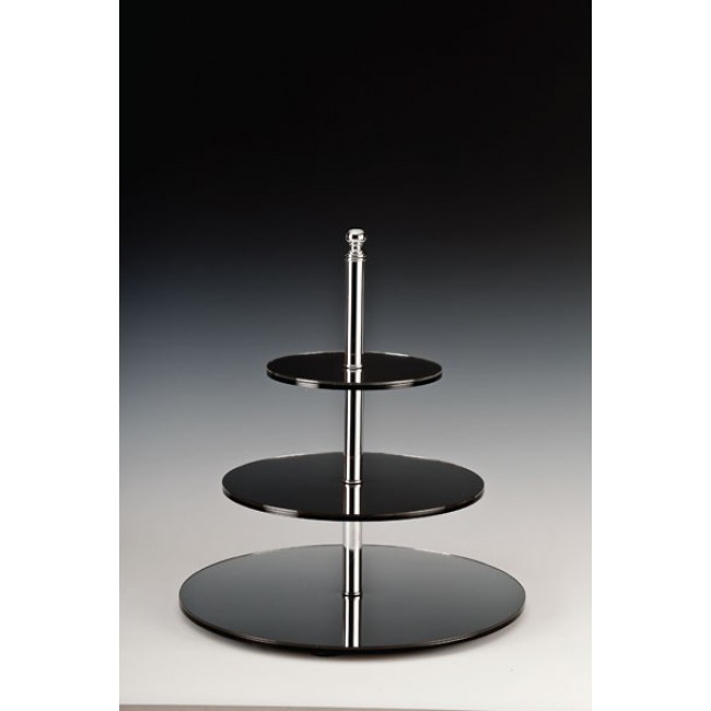 ZCP 034 AYNALI TEŞHİR STANDI / YUVARLAK Ø 20, 30, 40 X H: 45 CM