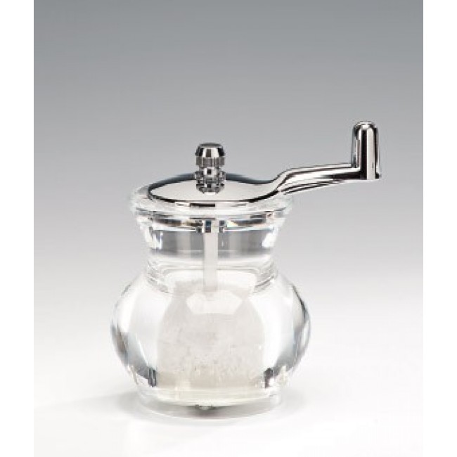 P041 P AKRİLİK TUZ - KARABİBER DEĞİRMENİ -SERAMİK MEKANİZMALI 10 CM