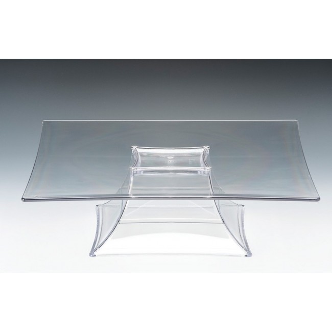 ZCP 629 – 1 POLYCARBONAT TEŞHİR STANDI 35 X 35 H: 10,5 CM