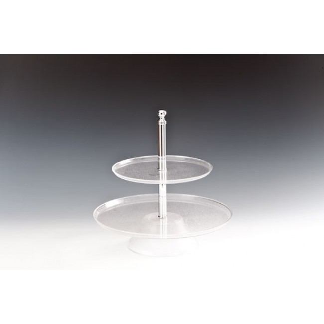 ZCB 01/P (1) POLYCARBONAT TEŞHİR STANDI Ø 25, 35 X H: 37 CM