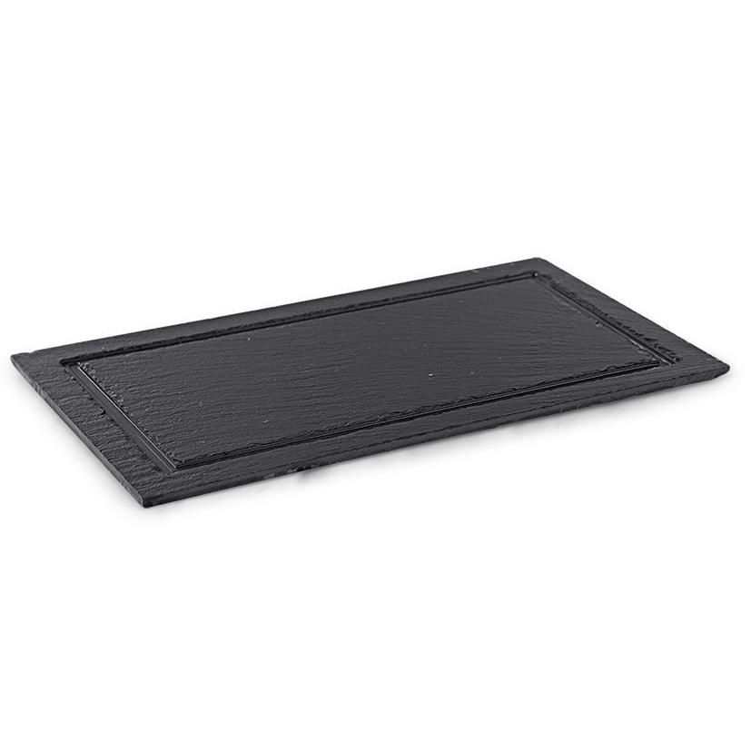 Dikdörtgen Oluklu Sunum Tepsisi 30x20 cm