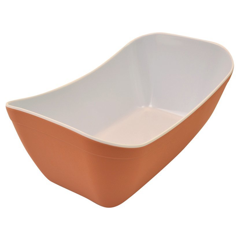 Melamin Terracotta Açık Büfe Tepsi GN 1/4