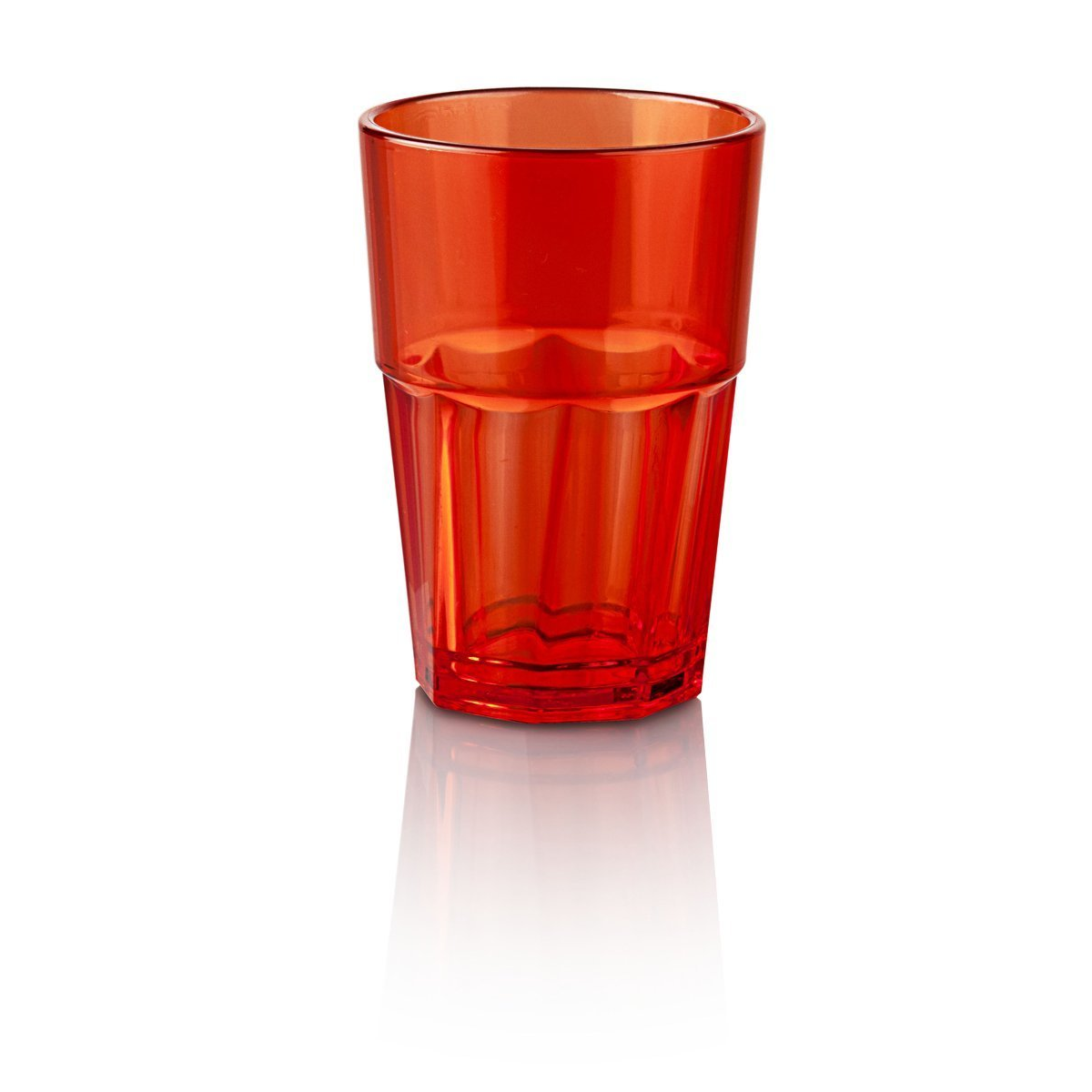 Kırılmaz Bardak - Kırmızı 400 ml