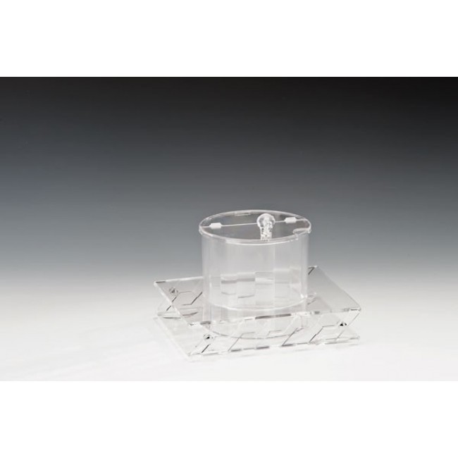 ZCP 199 POLYCARBONAT SOSLUK REÇELLİK STANDI / 1.5 LİTRE 23 X 19,5 X H: 15 CM