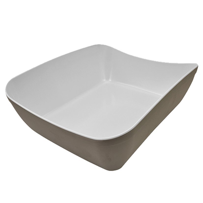 Melamin Açık Büfe Tepsi - Stone GN 1/2
