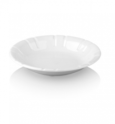 Kırılmaz Oluklu Çukur Tabak 17 cm