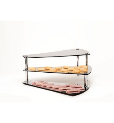 ZCP 217 AYNALI TEŞHİR STANDI / KAPTAN 60 X 56 X H: 24 CM