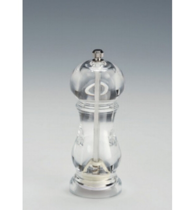 P017-05P AKRİLİK TUZ - KARABİBER DEĞİRMENİ -SERAMİK MEKANİZMALI 14 CM