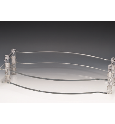 ZCP 586 AKRİLİK TEŞHİR STANDI / BOMBELİ 60 X 40 CM