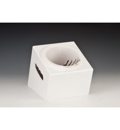 ZCP 414 (2) POLYCARBONAT ÇATAL, KAŞIK STANDI 16,5 X 18 X H: 15 CM