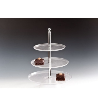 ZCB 02/P (1) POLYCARBONAT TEŞHİR STANDI Ø 25, 30, 35 X H: 50 CM