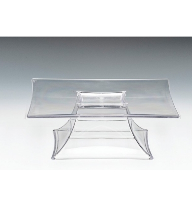 ZCP 628 – 1 POLYCARBONAT TEŞHİR STANDI 30 X 30 H: 10,5 CM