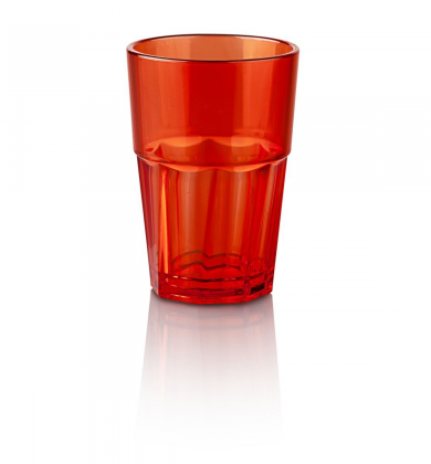 Kırılmaz Bardak - Kırmızı 300 ml