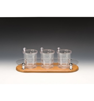 ZCP 576 POLYCARBONAT SOSLUK REÇELLİK,BAHARATLIK STANDI/0,75 LİTRE 48X19XH:17 CM