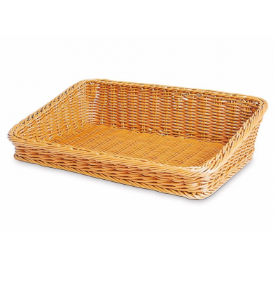 Rattan Geniş Ekmek Sepeti 61 cm