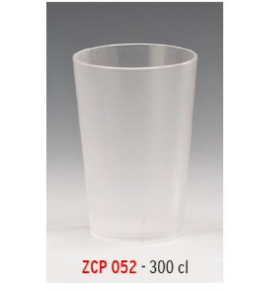 ZCP 052 POLYCARBONAT KUMLU BARDAK 300 CL