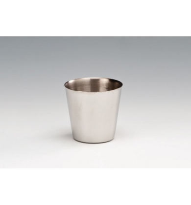 ZKK 03 ÇELİK KREM KARAMEL KABI / 304 - 18/10 Ø 6,5X H:6 CM