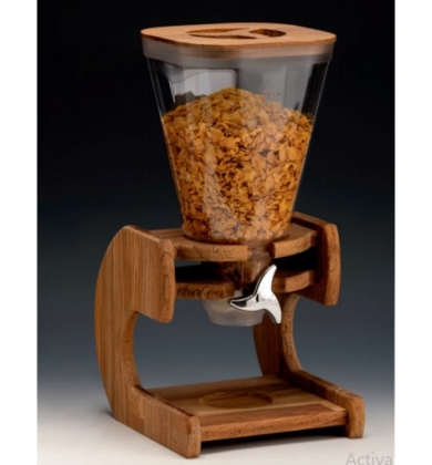 ZCP 782 AHŞAP STANDLI CORNFLEKS ALETİ 25 X 30 X H: 48 CM, HACİM: 5,5 LT