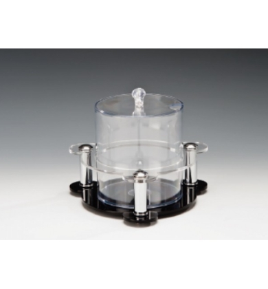 ZCP 130-M POLYCARBONAT SOSLUK REÇELLİK STANDI / 2.1 LİTRE 25 X 25 X H: 18 CM
