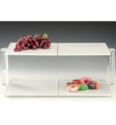 ZCP 737 MELAMİN TEPSİLİ TEŞHİR STANDI 67 X 40 X H: 22 CM