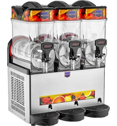 Üçlü Slush (Buzlaş) Makinası 12+12+12 lt