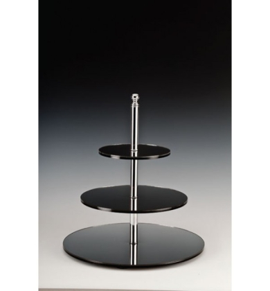 ZCP 034 AYNALI TEŞHİR STANDI / YUVARLAK Ø 20, 30, 40 X H: 45 CM