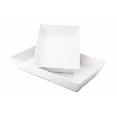 Melamin Dikdörtgen Tabak 35 cm
