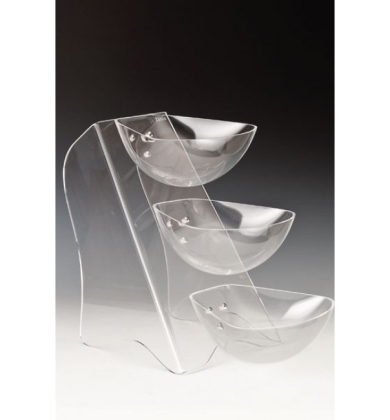 ZCP 433 AKRİLİK ÇOK AMAÇLI TEŞHİR STANDI 47 X 25 X H: 37 CM