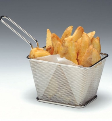 CS-710107 PATATES SERVİS STANDI 10 X 13 X H:8,5 CM