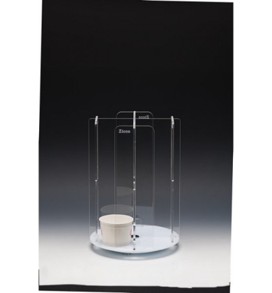 ZCP 569 AKRİLİK DÖNER BARDAKLIK STANDI 24X24XH:35 CM