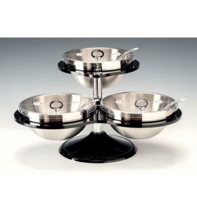 ZCP 717 ÇELİK KASELİ TEŞHİR STANDI 54 X 50 X H: 30 CM