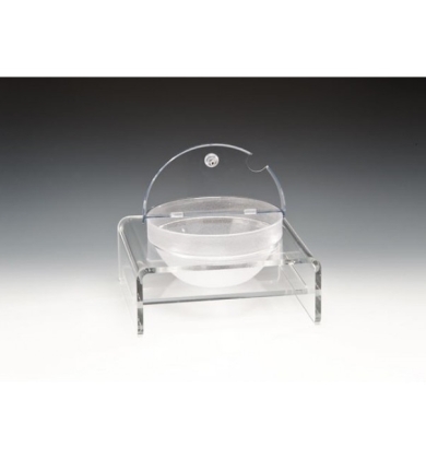 ZCP 284 POLYCARBONAT KASELİ TEŞHİR STANDI Ø 23 X 30 X 29 CM