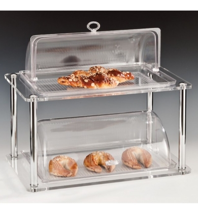 ZCP 272 TEŞHİR STANDI / KÜÇÜK (AKRİLİK STANDLI, KOMPLE PC MUHAFAZA KABLI) 32 X 52 X H: 46 CM