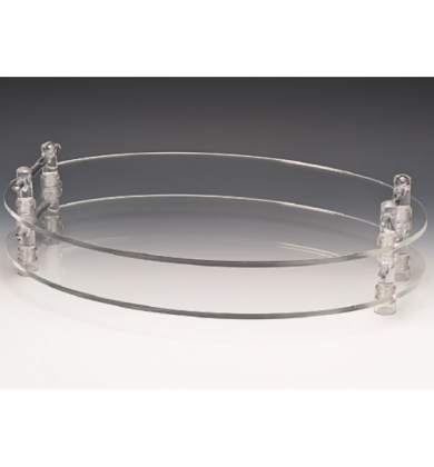 ZCP 583 AKRİLİK TEŞHİR STANDI / OVAL 60 X 40 CM